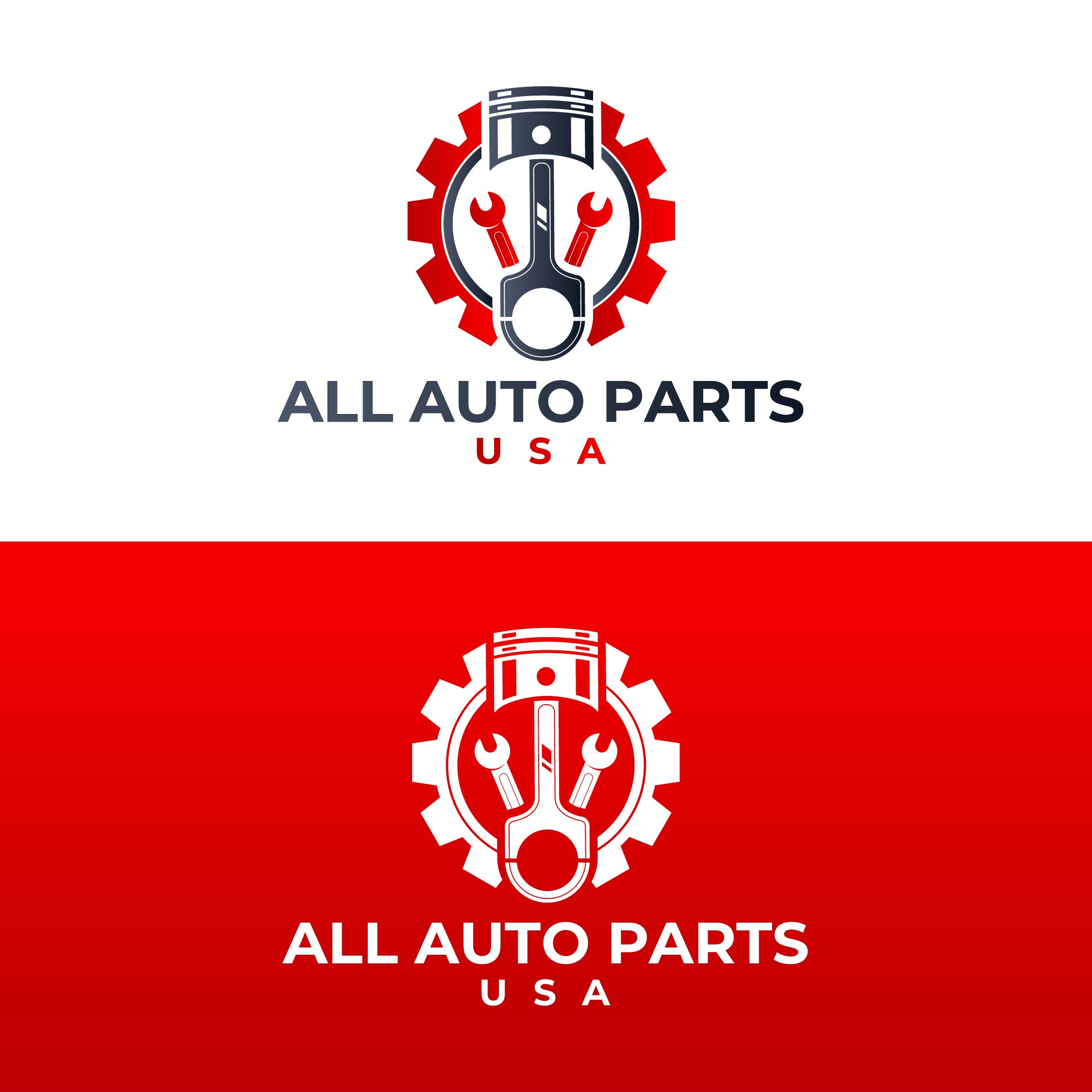 Auto parts logo